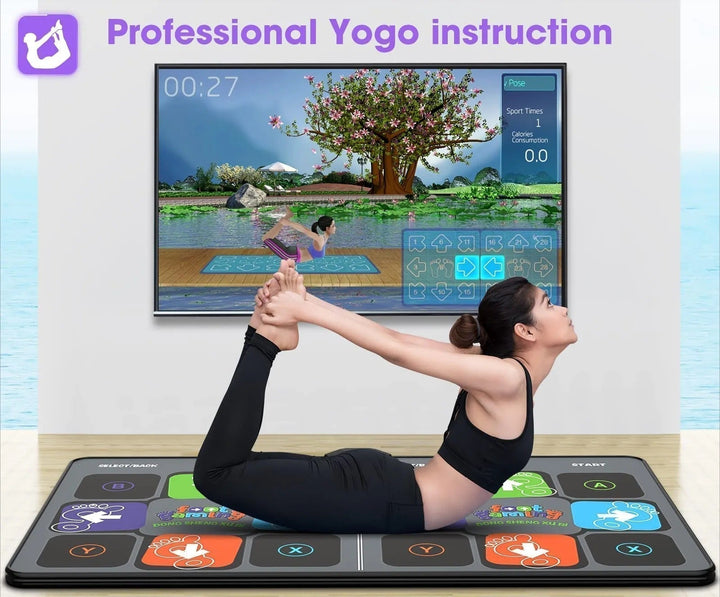 DanceMaster Interactive Dance Mat – Fitness and Fun for the Whole Family