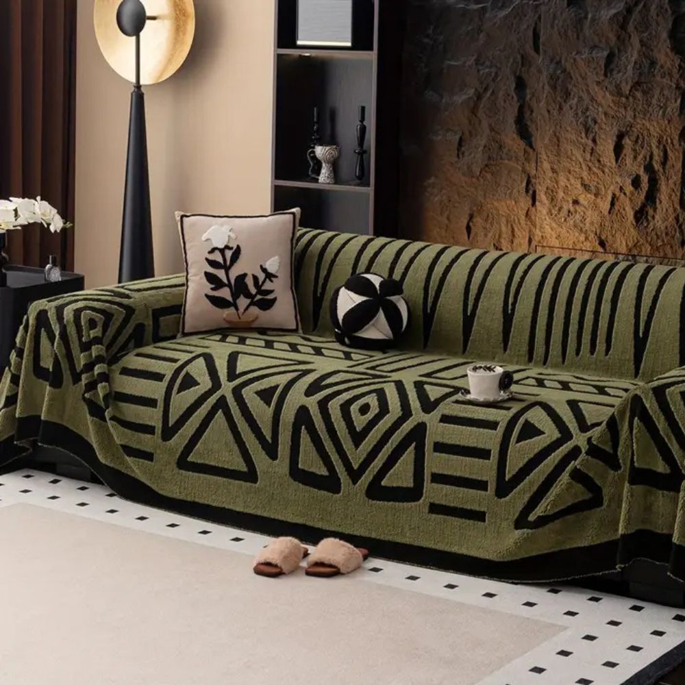 Urban Maze Couch Cover