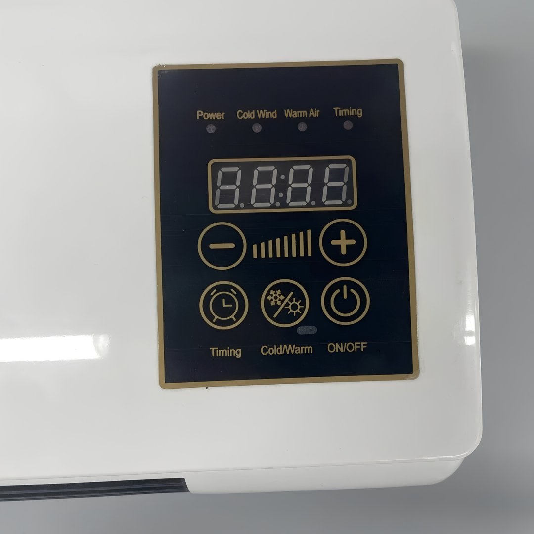 2-in-1 Wall-Mounted Heater & Cooling Fan – Fast Heating & Cool Air Circulation