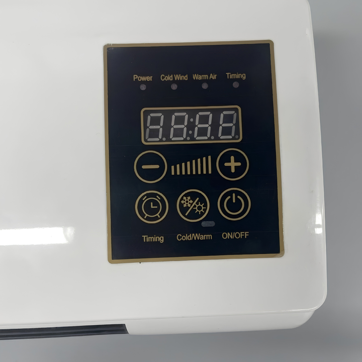 2-in-1 Wall-Mounted Heater & Cooling Fan – Fast Heating & Cool Air Circulation