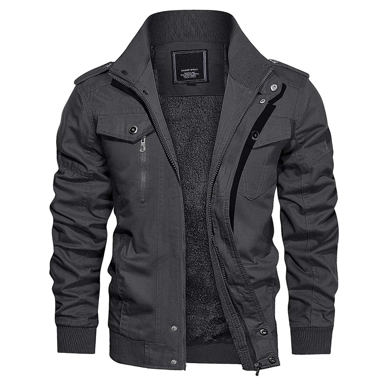 Abel Winter Bomber Jacket | Warm, Cool Winter Coat