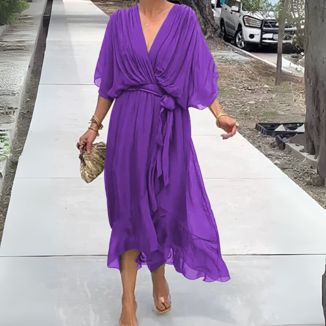 Women’s Elegant Lightweight Wrap Dress