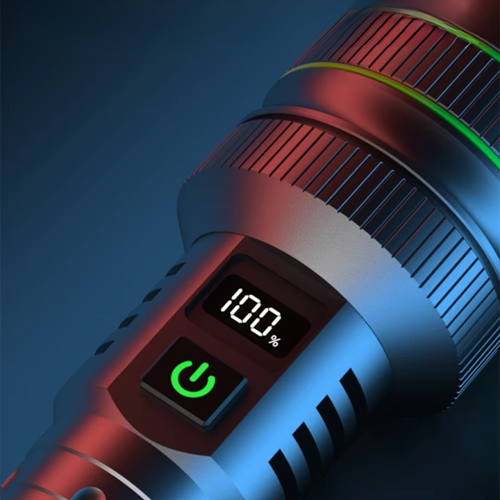 Extremely Bright and Zoomable LED Flashlight - PowerBeam