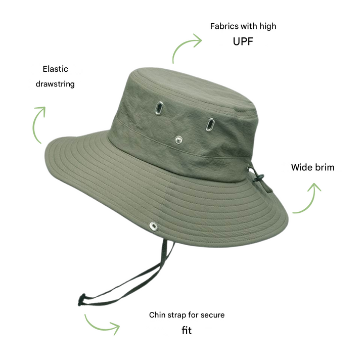 Outdoor Bucket Hat with UV Protection – Stormtrail