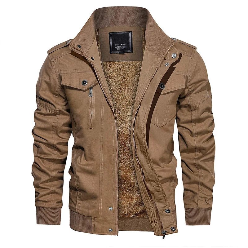 Abel Winter Bomber Jacket | Warm, Cool Winter Coat