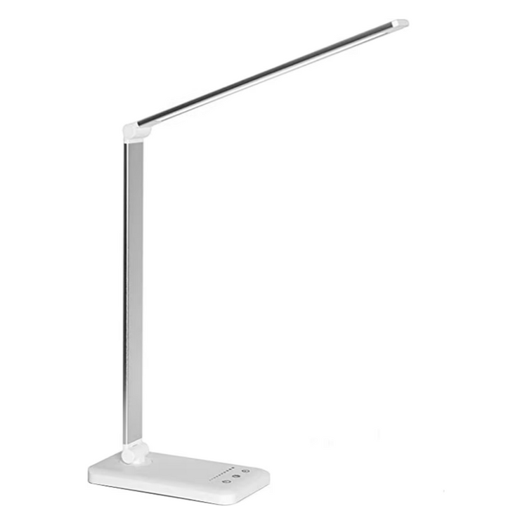 Modern Adjustable LED Desk Lamp with USB Charging Port - BrightEase