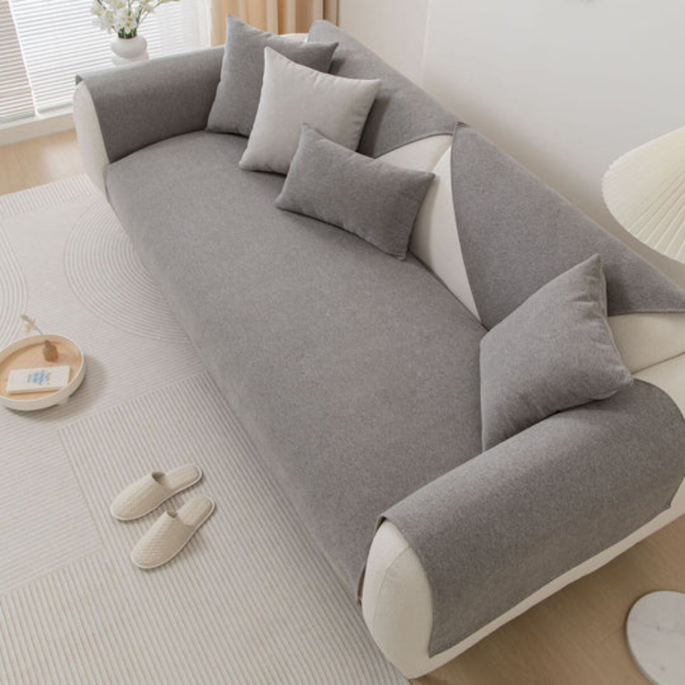 Linen Sectional Sofa Cover