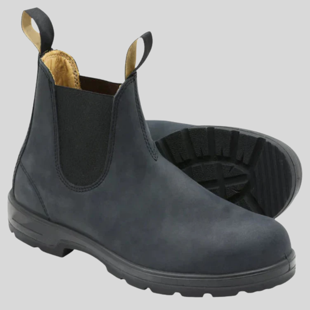 Men’s Boots Slip-On Design with Shaft