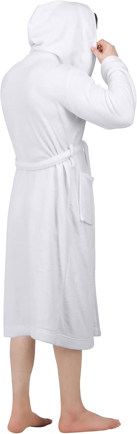 Men's Lightweight Fleece Summer Bathrobe – Harry