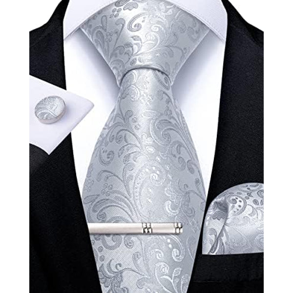 Men's paisley tie set – elegant accessories for weddings & events