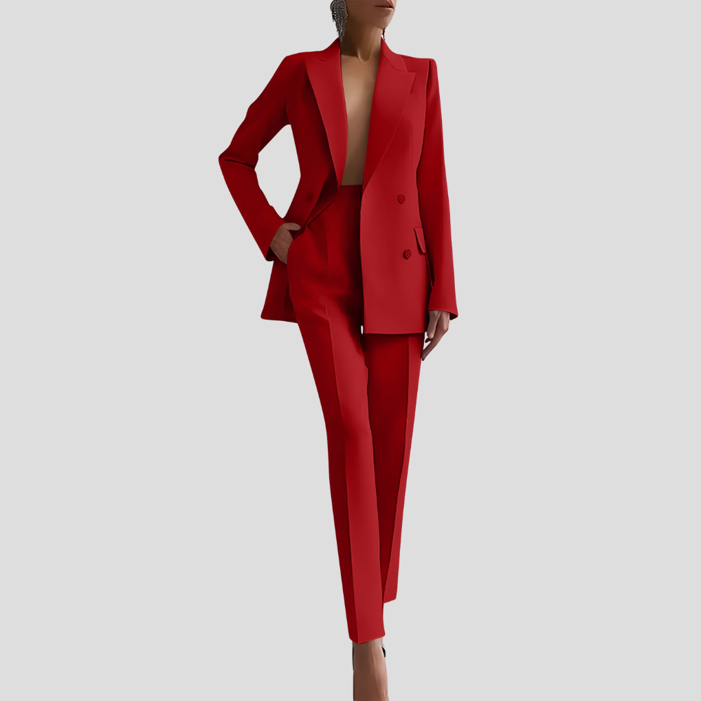 Women’s Elegant Business Pantsuit Set