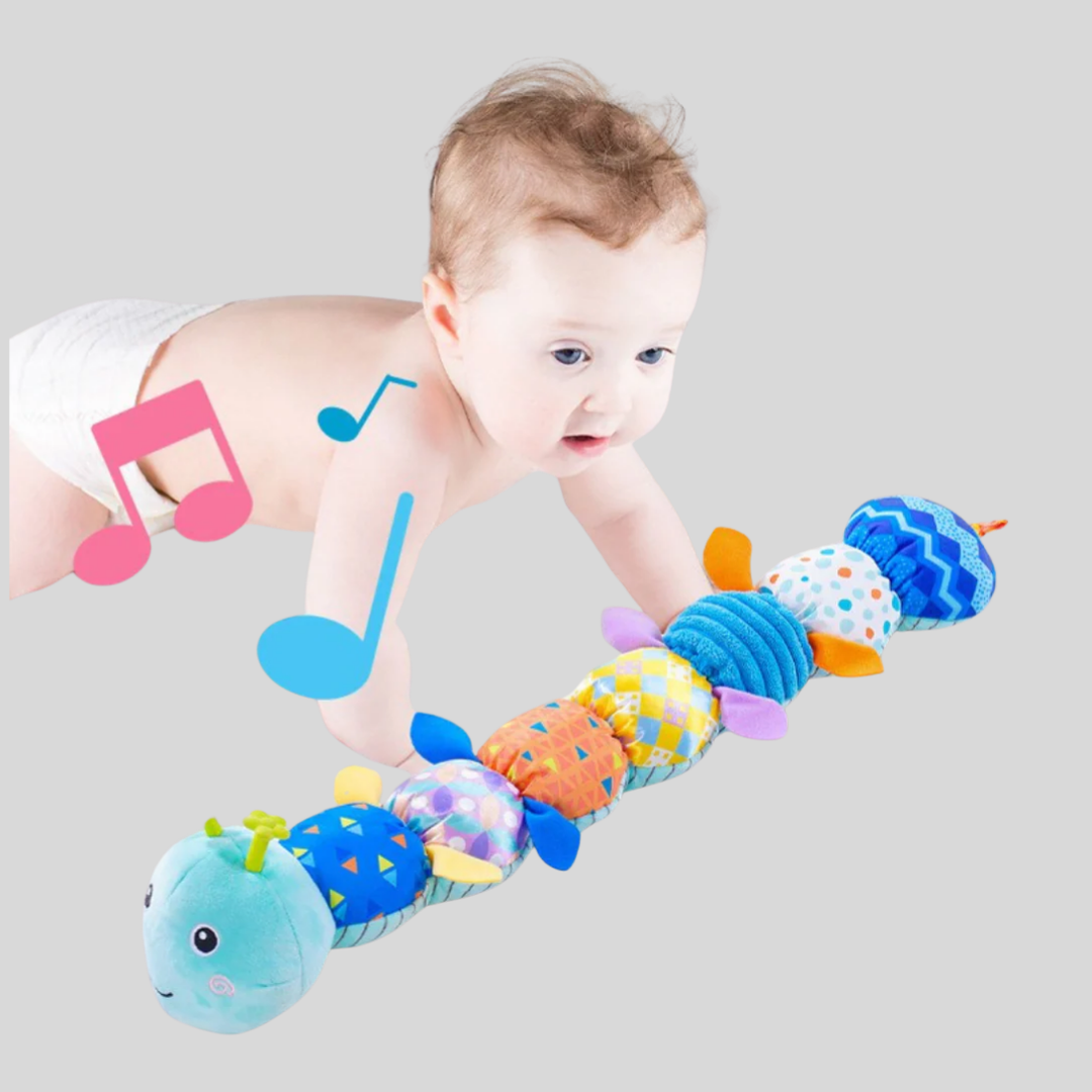 Caterpillar Plush Rattle