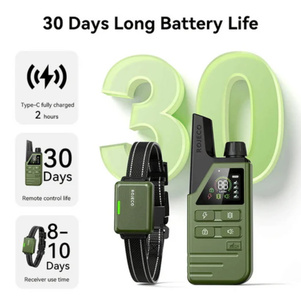 Smart Training Collar & Remote 300 m Range