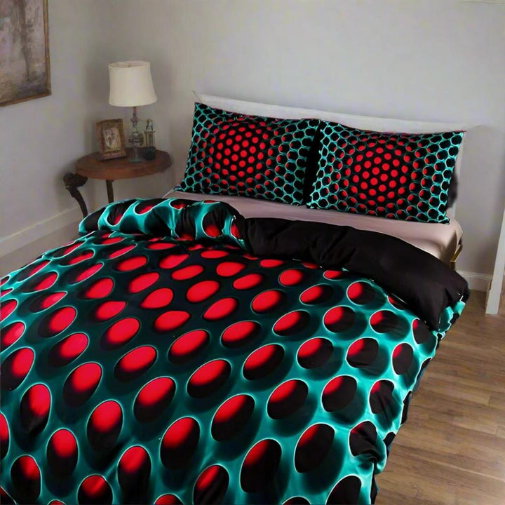 Cosmic Vortex 3-Piece Quilt Cover Set