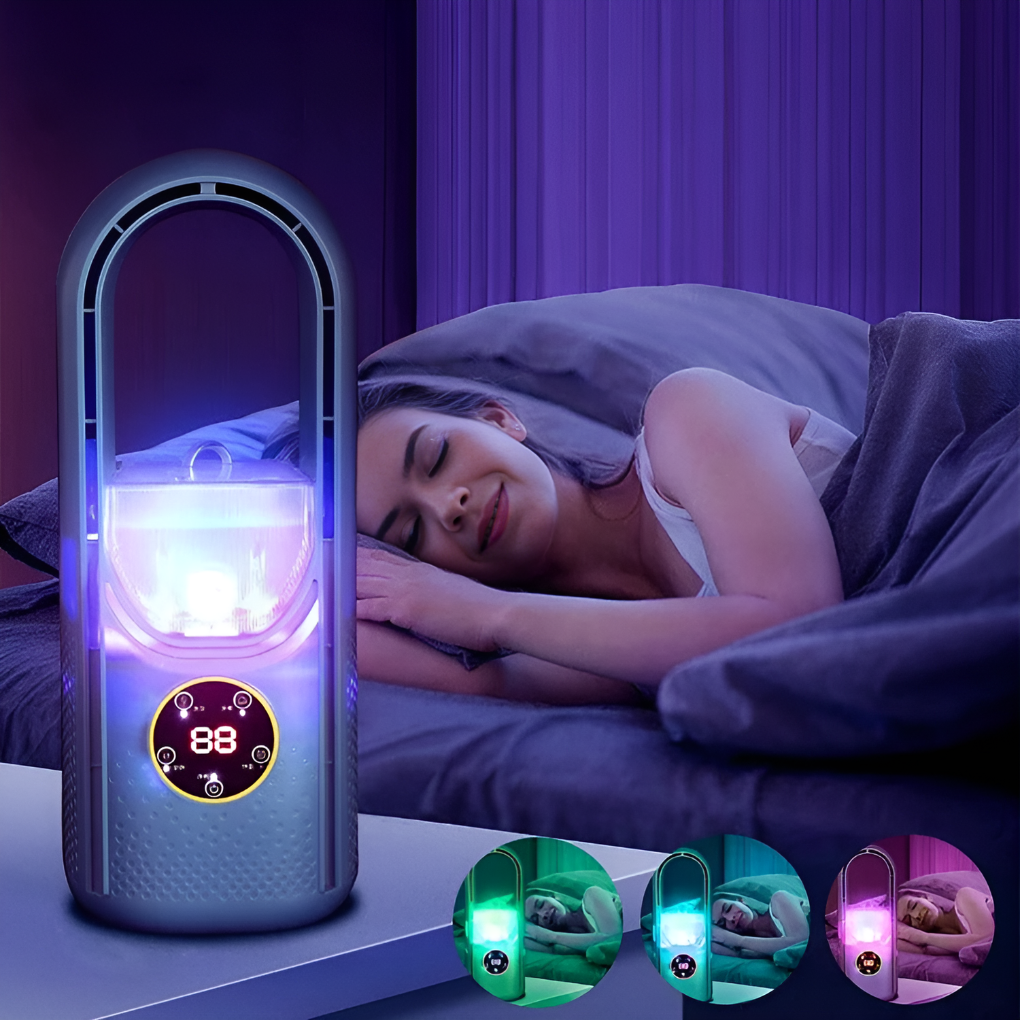 Smart Bladeless Air Flow Fan