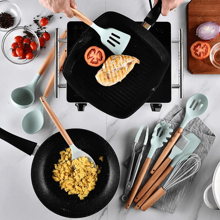 Silicone Kitchen Utensil Set - FlexiChef