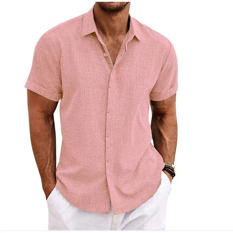 Men's Cotton-Linen Shirt