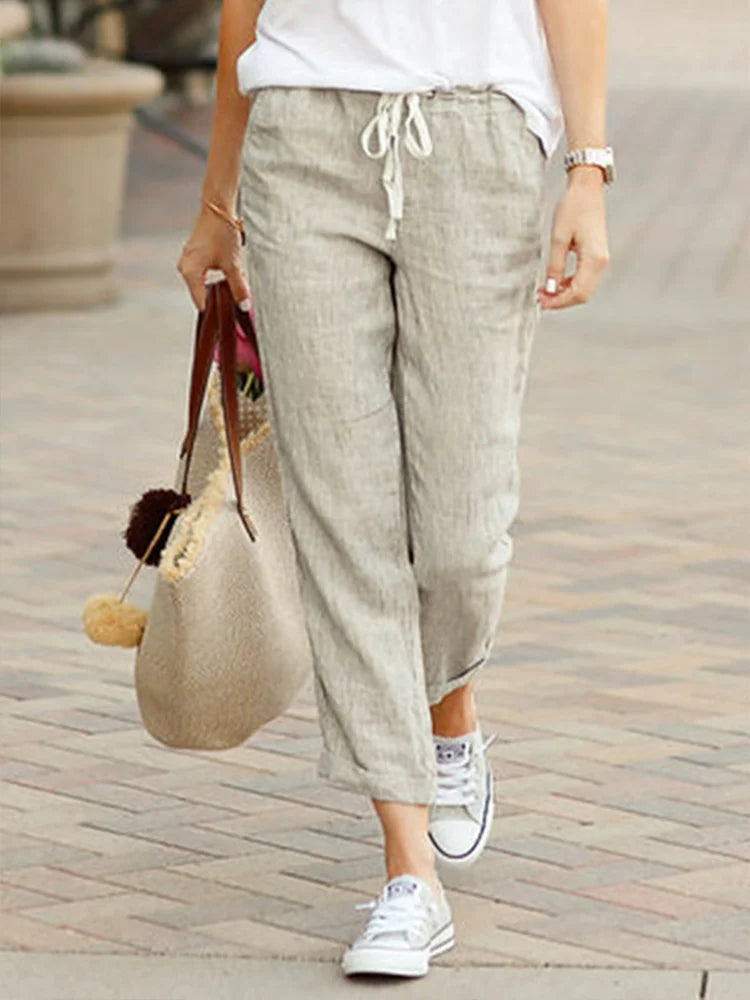 Elegant Cropped Trousers for Women