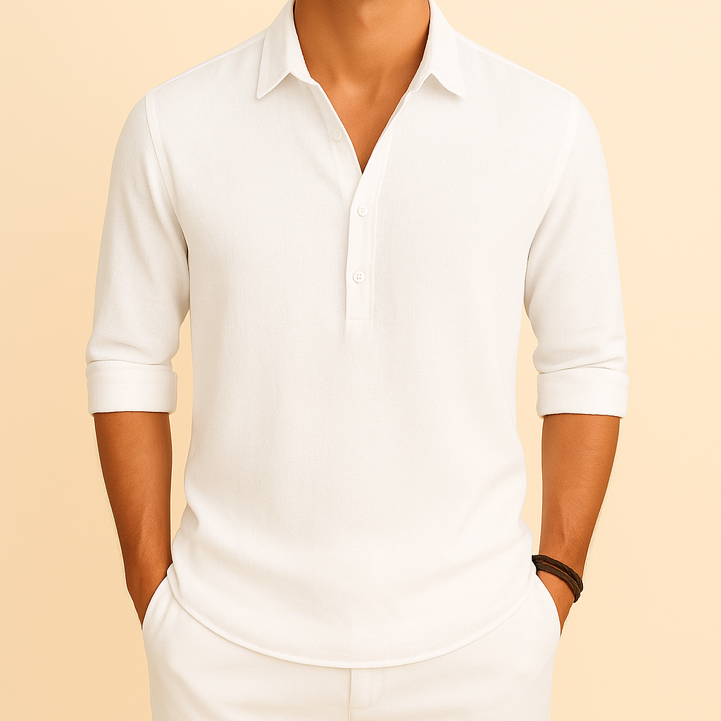 Men’s Loose LongSleeve Casual Shirt