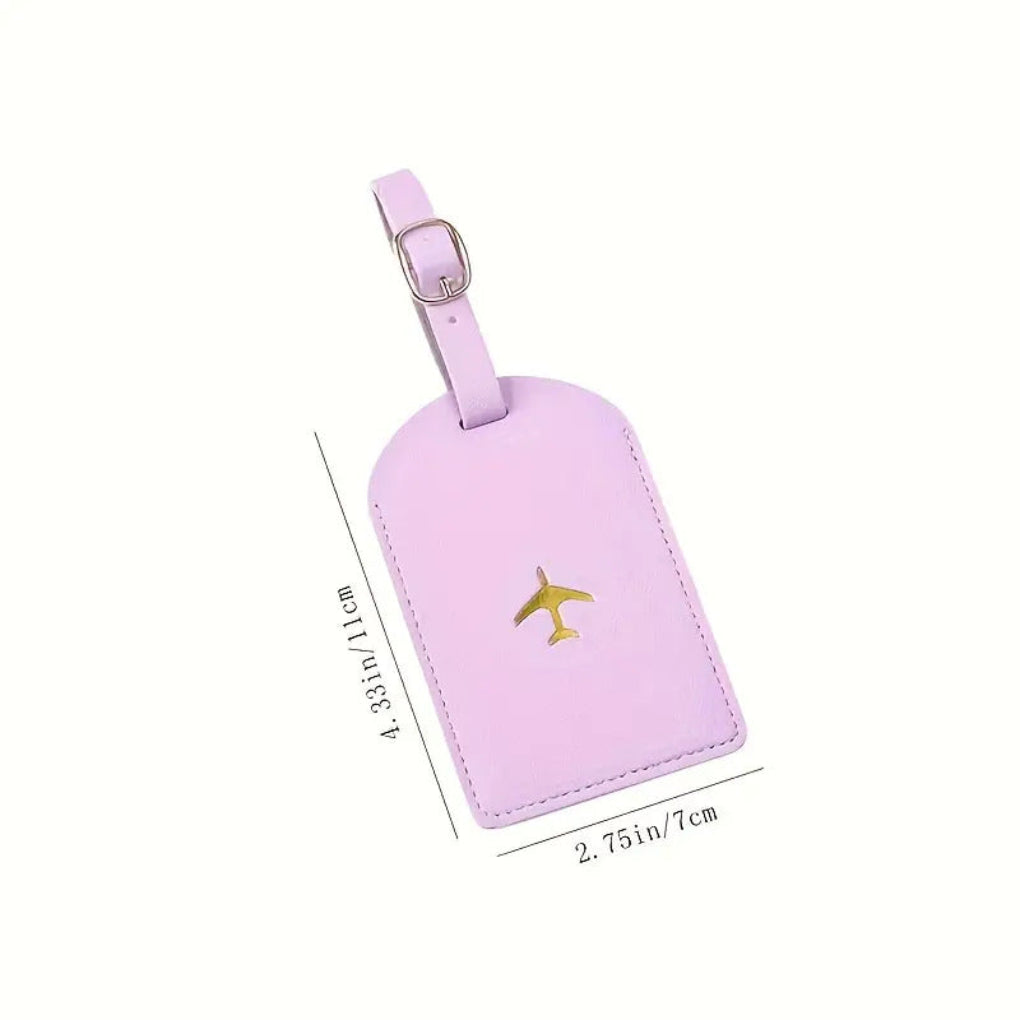 Leather Custom Luggage Tag