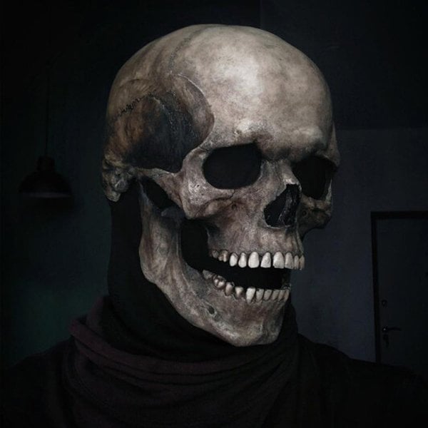 Skull Mask — Spread Terror in Every Room with Realistic Details and All-Night Comfort