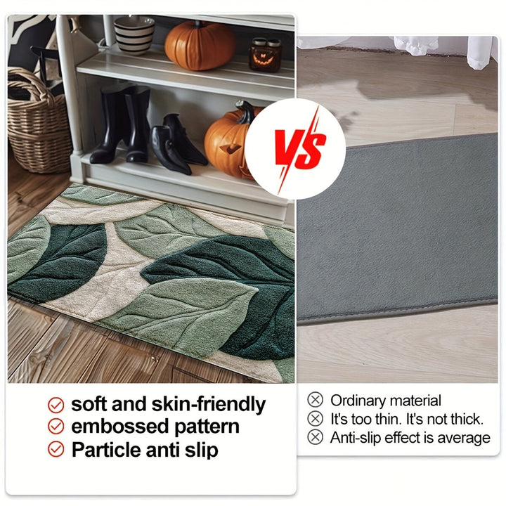 Leaf Bath Mat – Absorbent, Soft and Comfortable for the Bathroom
