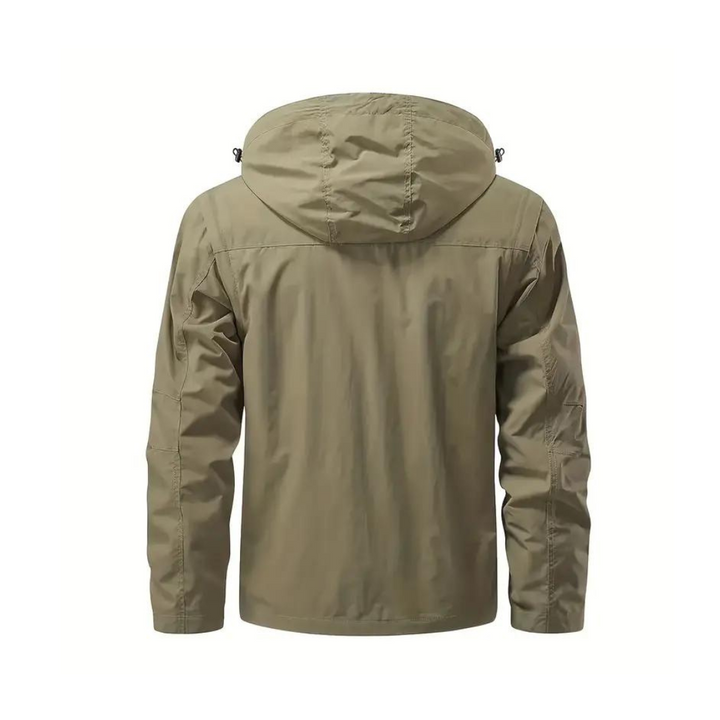 Men's Water-Repellent Transitional Jacket with Detachable Hood – Leif