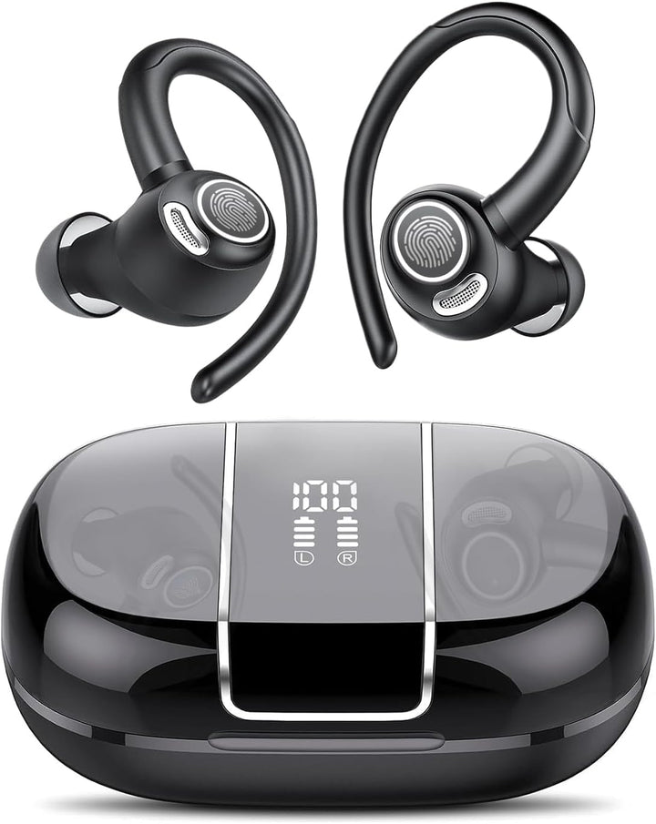 Wireless Bluetooth 5.3 Sports Earbuds with Noise Reduction and 48 Hours Playtime – Zeyora