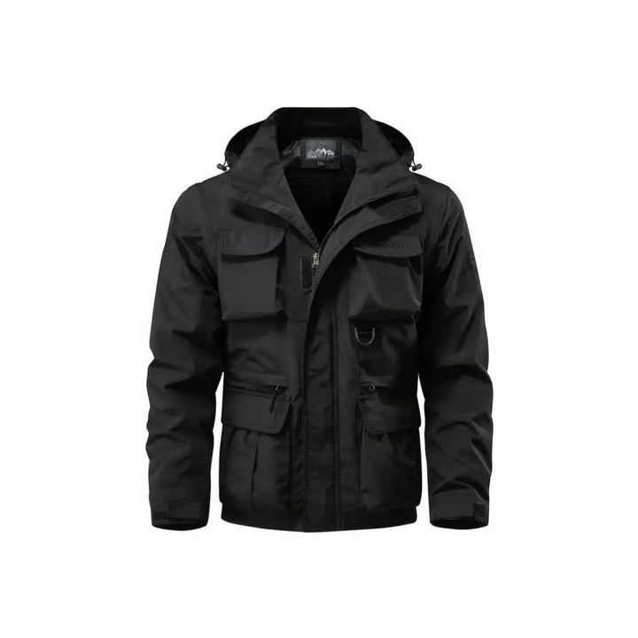 Men's Water-Repellent Transitional Jacket with Detachable Hood – Leif