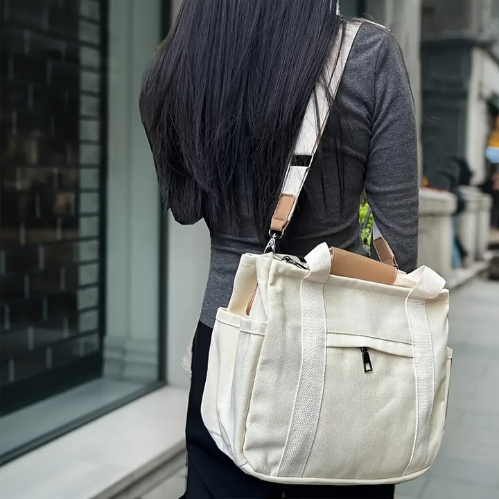ComfortCarry Women's Tote Bag – Lightweight with Removable Strap and Ample Storage Space