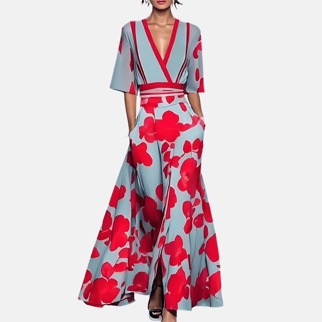 Women’s Floral Print Maxi Dress