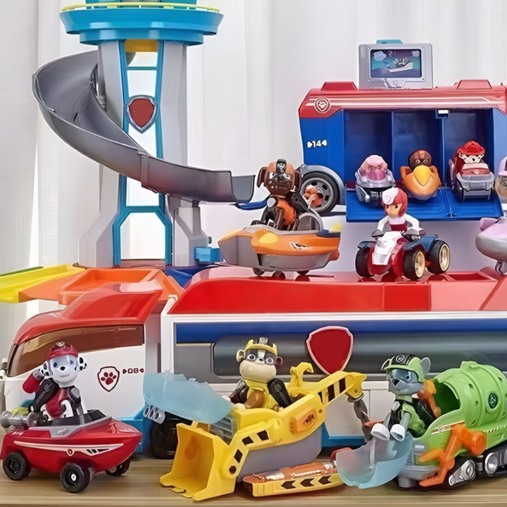 Adventure Tower Playset with Vehicles and Figures