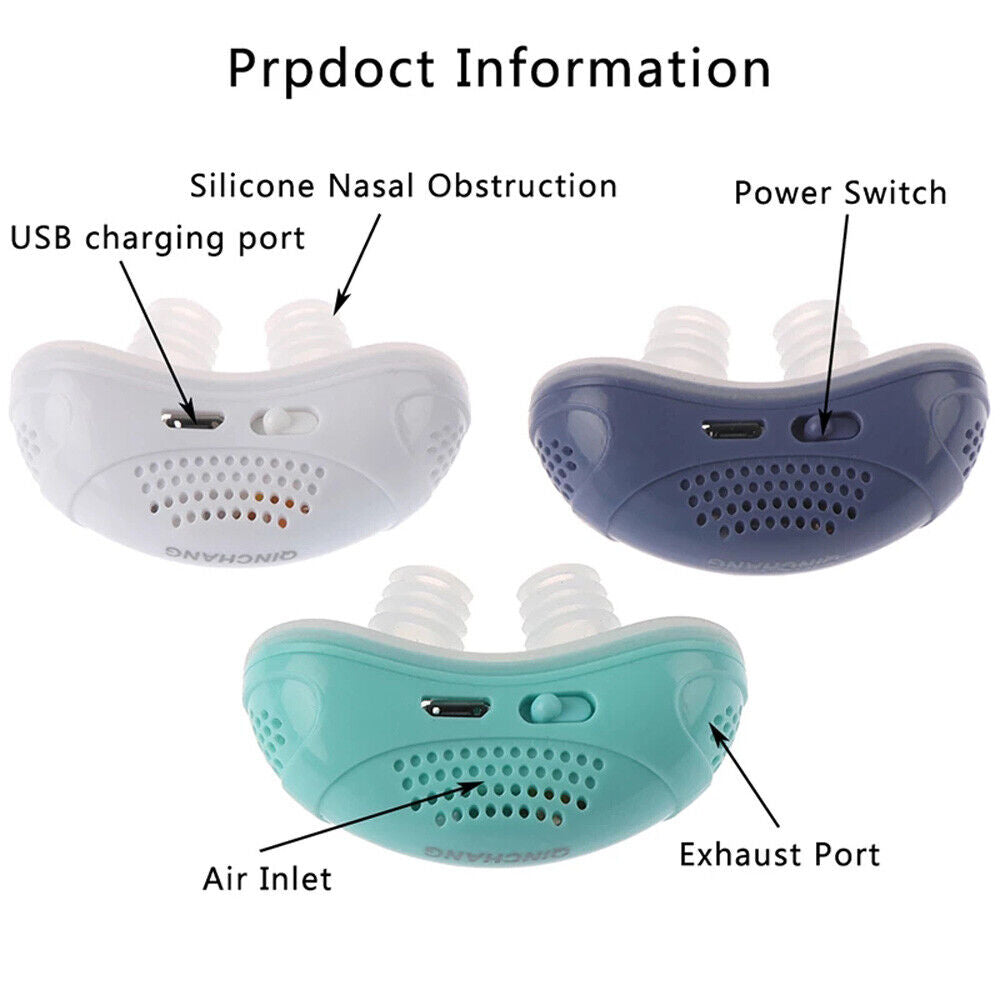 Micro CPAP Machine for Sleep Apnoea for Travel and Anti-Snoring - CPAP Alternative