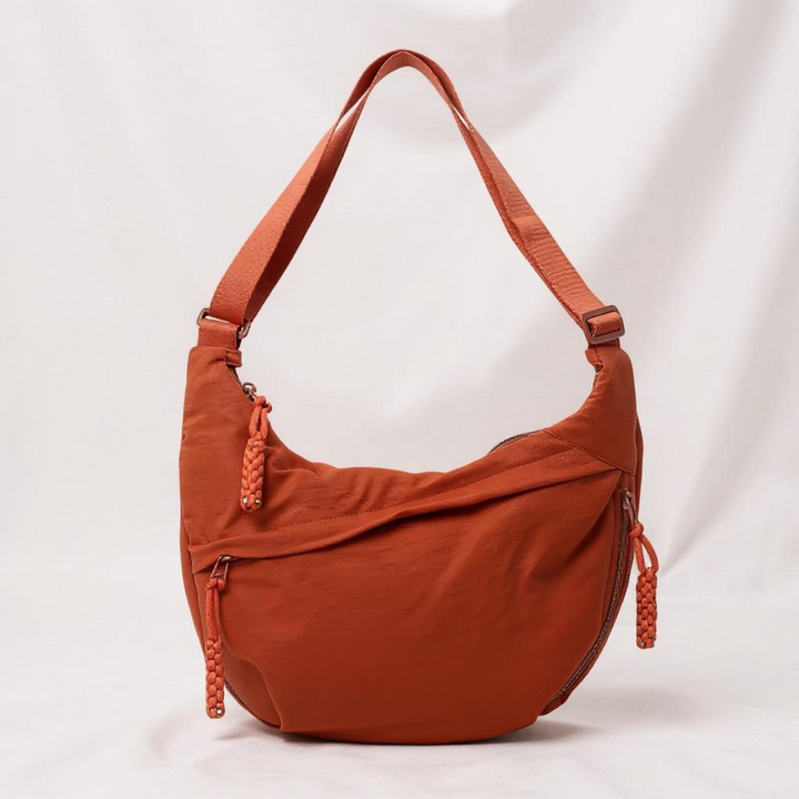 Crescent Shoulder Bag – Made from Sustainable Nylon with Adjustable Shoulder Strap