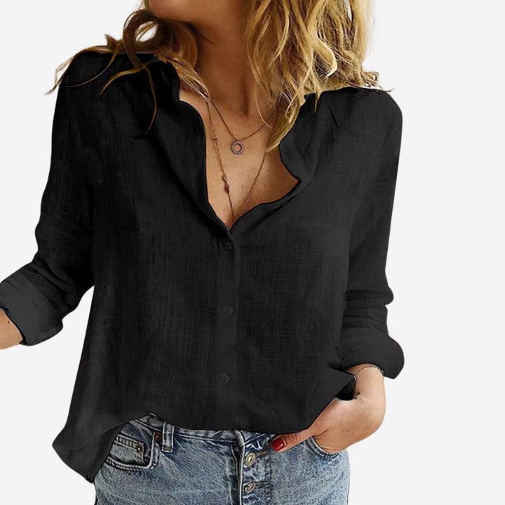 Femke – Linen Blouse for women