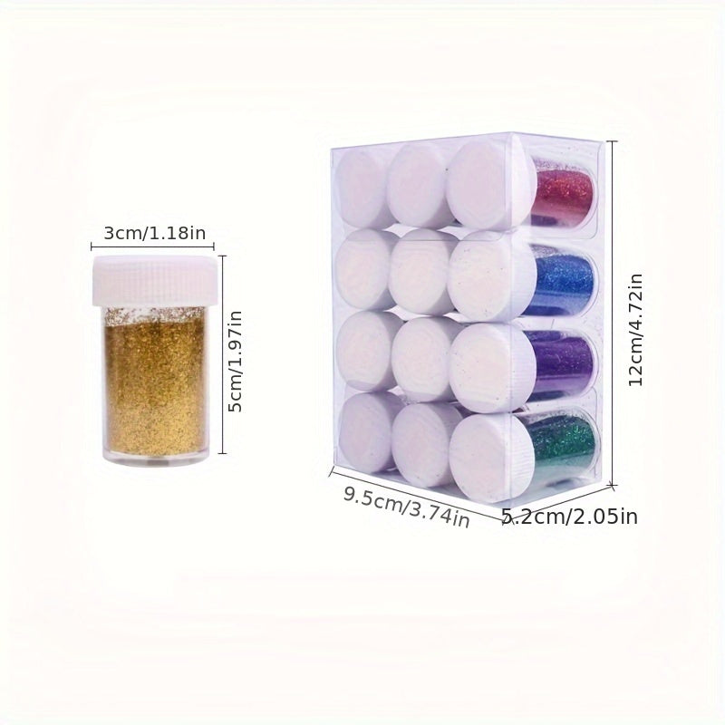 Glitter Craft Set – Perfect for Party Decorations and Creative Projects