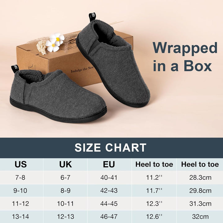 Warm Winter Slippers for Men - Noah