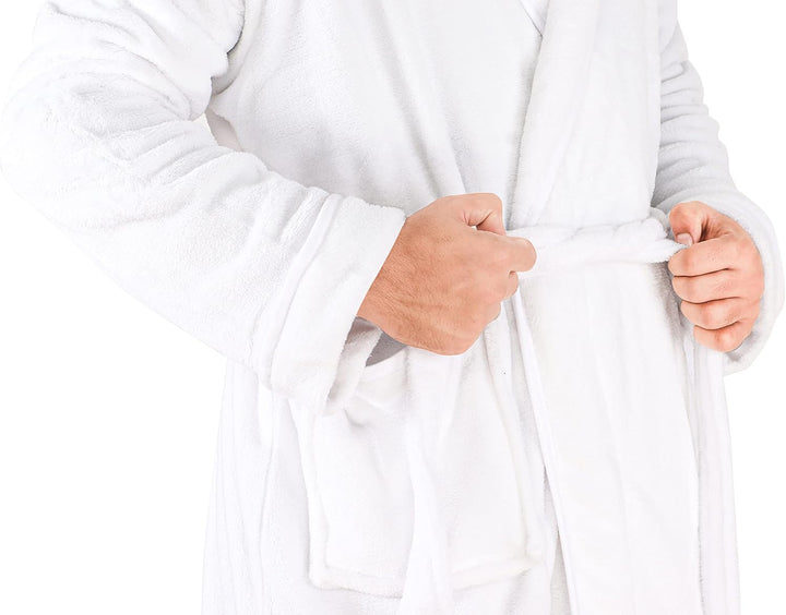 Men's Lightweight Fleece Summer Bathrobe – Harry