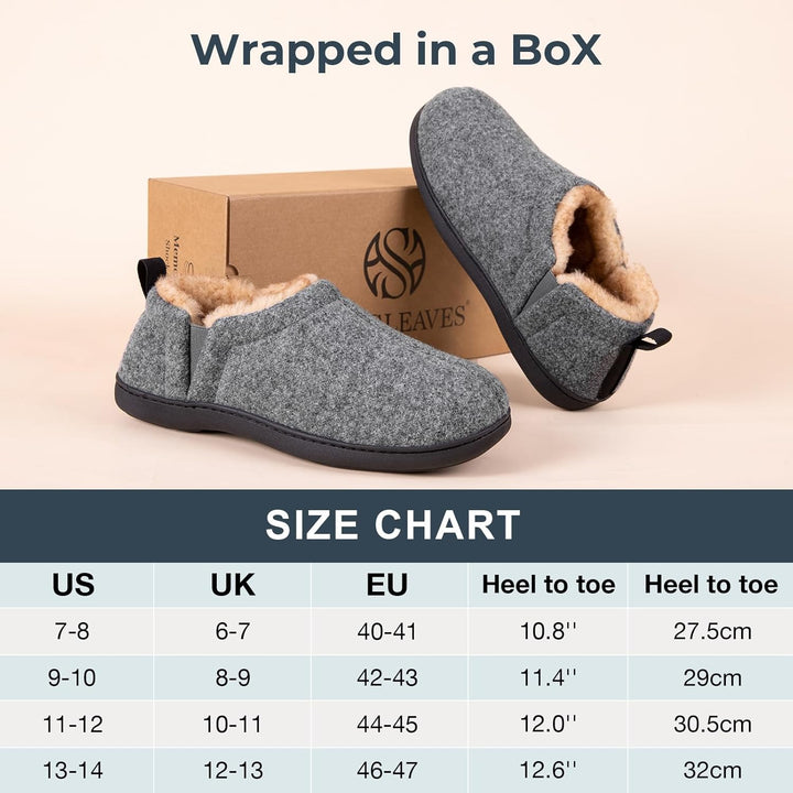 Warm Winter Slippers for Men - Noah