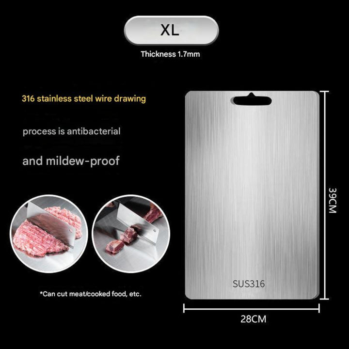 Durable Titanium Kitchen Board