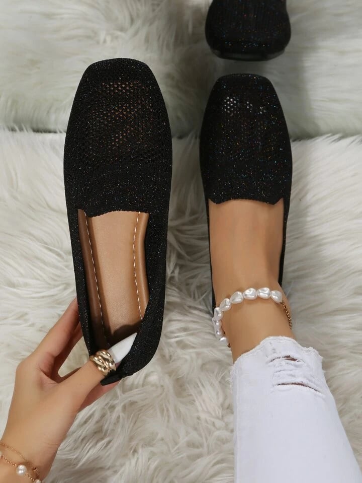 Women's orthopedic slip-on sneakers with soft footbed, breathable mesh