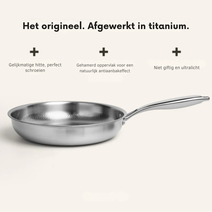 Premium Titanium 3-Piece Pan Set – Suitable for Induction & Natural Non-Stick Coating – 3 Pans