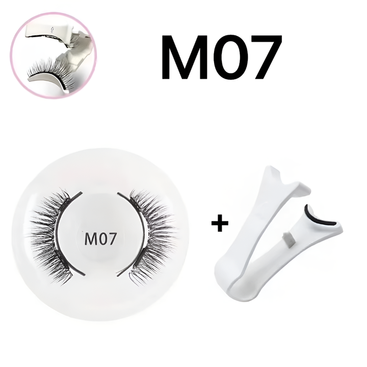 Reusable Magnetic Eyelash & Tweezer Set