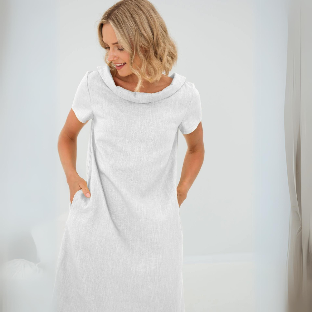 Sofia - Summer Linen Dress