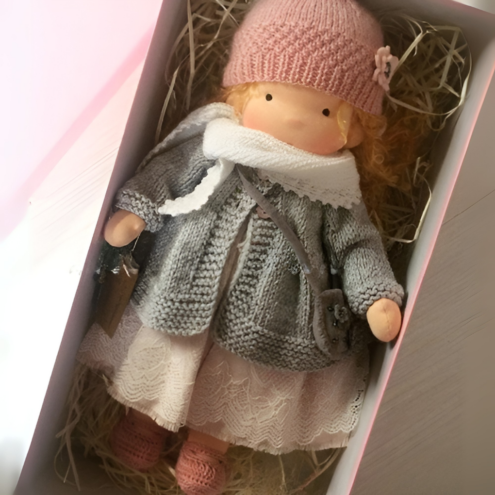 Handmade Waldorf Cuddly Doll