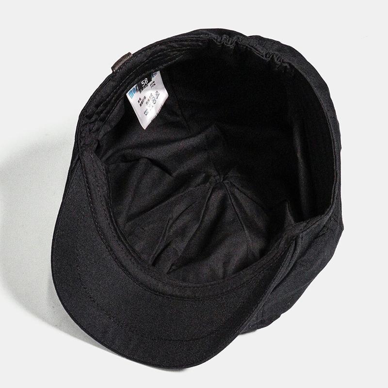 Vintage Retro Flat Cap for Men