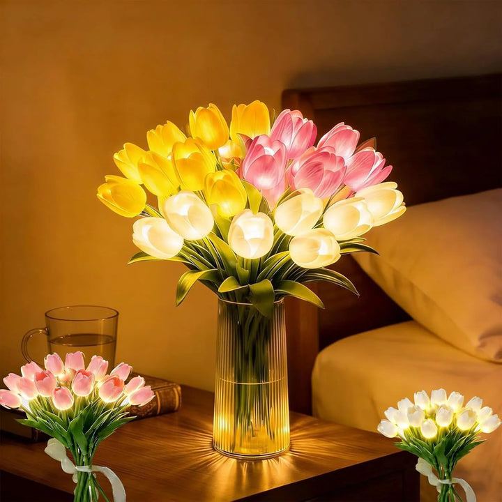 Cozy LED Flower Lamp for Warm Ambient Lighting