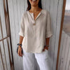 Women’s V-Neck Long Sleeve