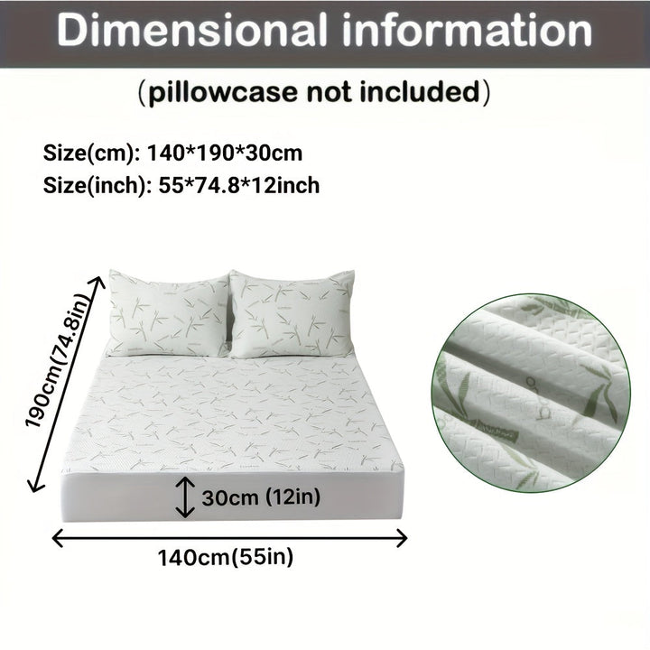 BambooCool Mattress Protector – Breathable and Cooling for Better Sleep Comfort