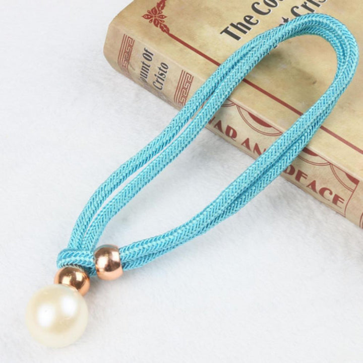 Lustrous Elegant 2-Piece Set  Pearl Curtain Tie Back